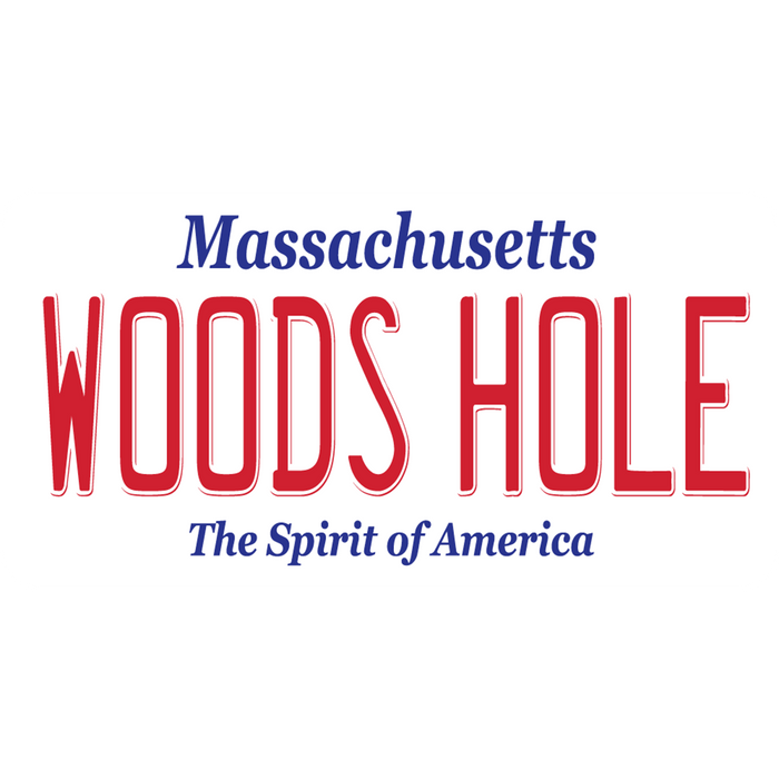 Woods Hole License Plate Sticker
