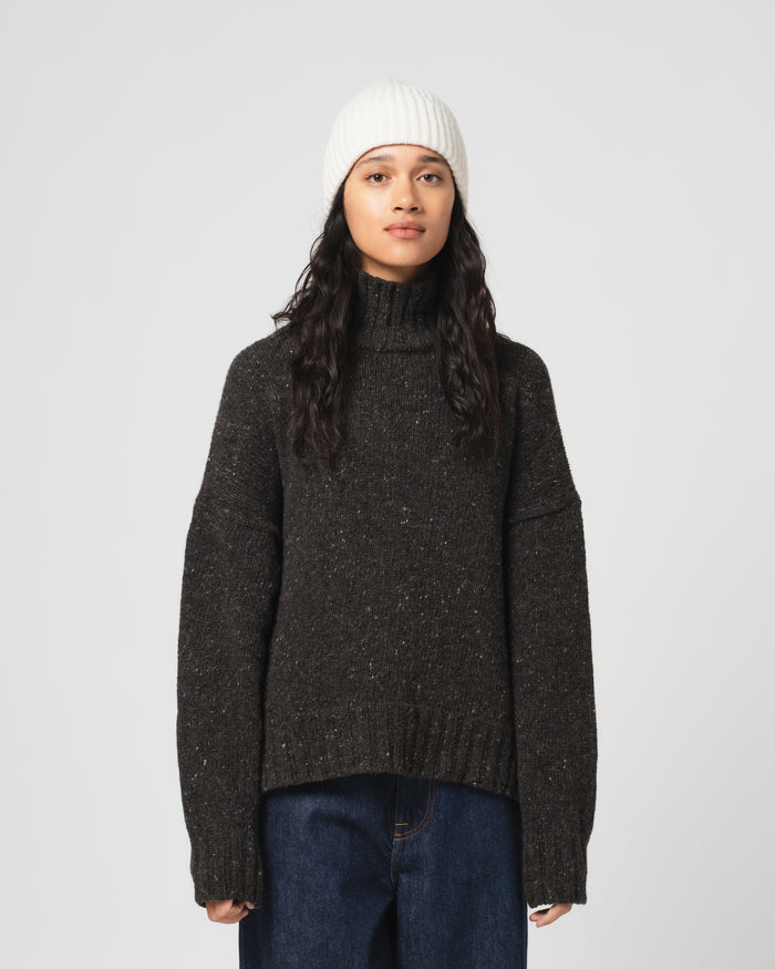 Wool Cashmere Beanie Cloud