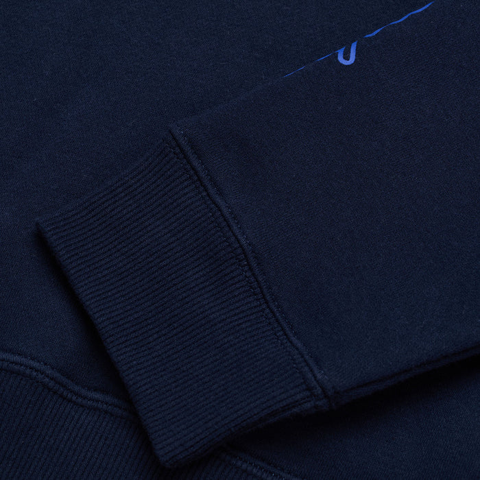 Youth Pullover Hoodie Badge Navy