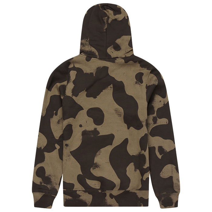Youth Pullover Hoodie Signature Olive Camo