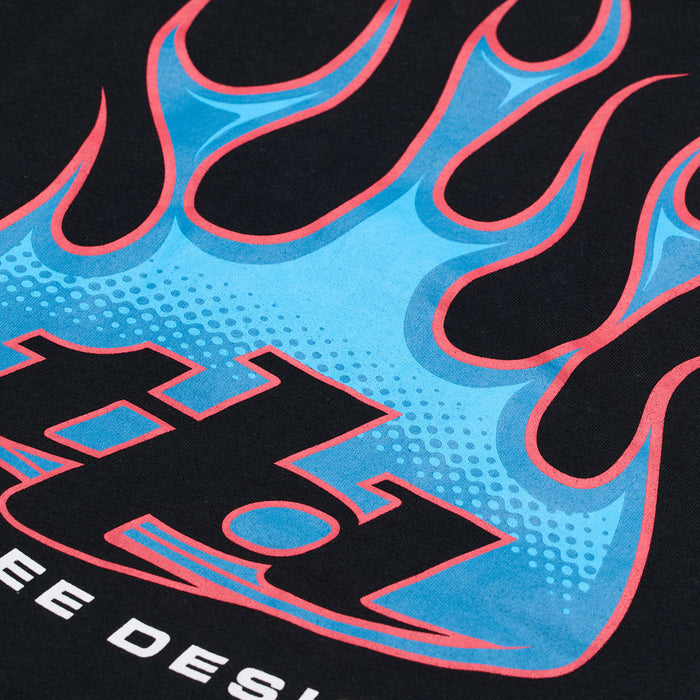Youth Short Sleeve Tee Torched Black